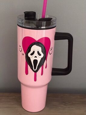 Ghost Face Tumbler